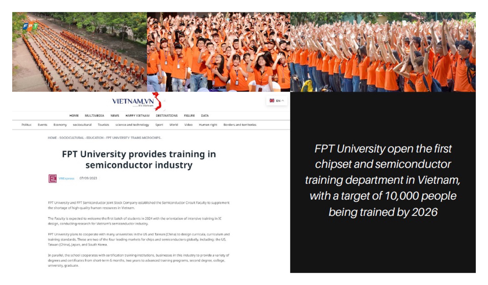 FPT is Focused on Fostering Young Tech Professionals Helping Japan by ...