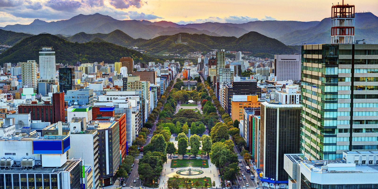 View of Odori Park in Sapporo | Sean Pavone/Dreamstime